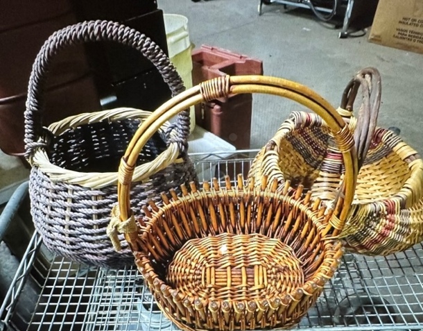 Assorted Baskets. 3XBID