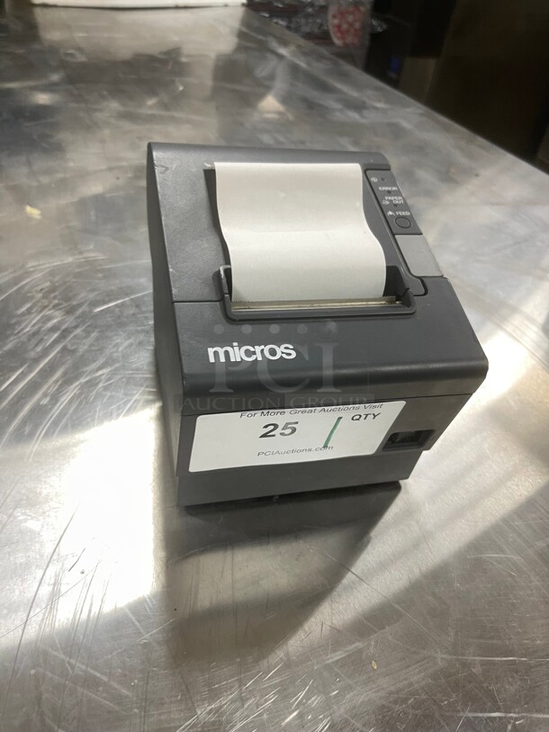 Working! Epson TM-T88IV Powered Ethernet  Receipt Printer (M129H) - Refurbished NSF 115 Volt Tested and Working! - Image 1 of 8