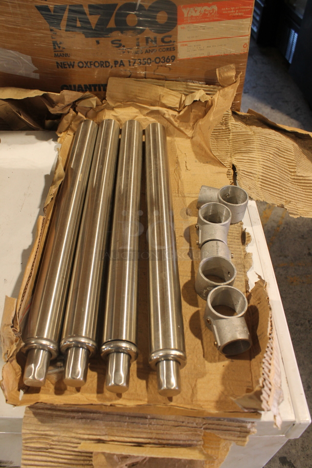 ALL ONE MONEY! Box of BRAND NEW! Metal Legs - Image 1 of 2