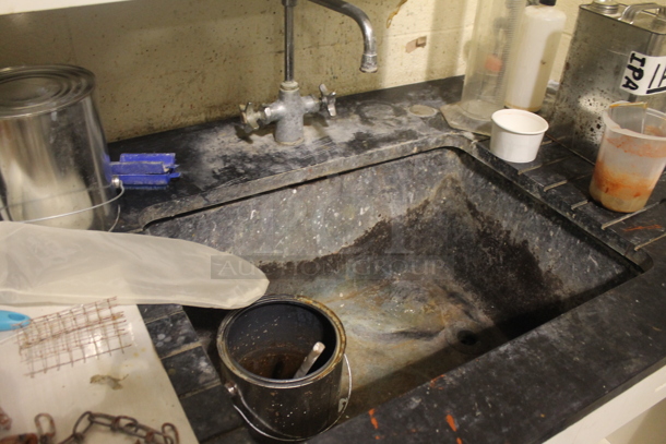 ALL ONE MONEY! Lot of Counter w/ Sink, Doors, Drawers and Contents. BUYER MUST REMOVE. - Image 9 of 9