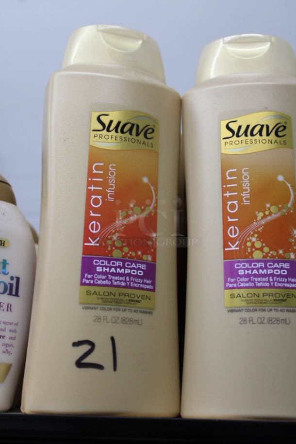 Suave keratin Infusion Color Care Shampoo (28oz). 21x Your Bid