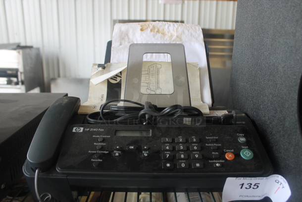 HP 2140 Fax Machine. - Image 1 of 5
