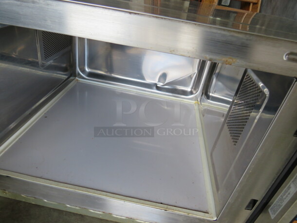 One Sowave Microwave. Model# 180MW112T. 120 Volt. 1000 Watt. 21.5X17X13. - Image 2 of 2