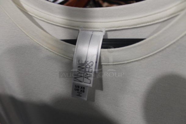 ALL ONE MONEY! Lot of Various Designer Clothes Including Dress and Jackets on Metal Clothing Rack! - Image 9 of 12