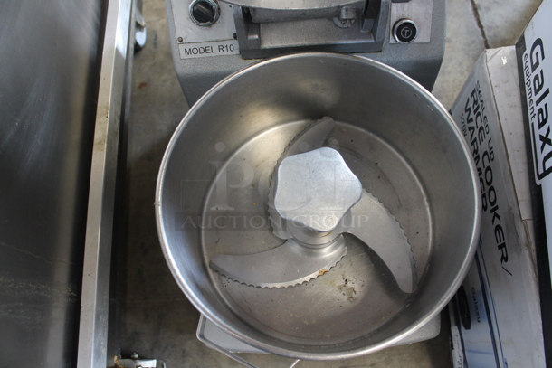Robot Coupe R10 Metal Commercial Countertop Food Processor w/ Blade. 208-230 Volts, 1 Phase. - Image 7 of 9