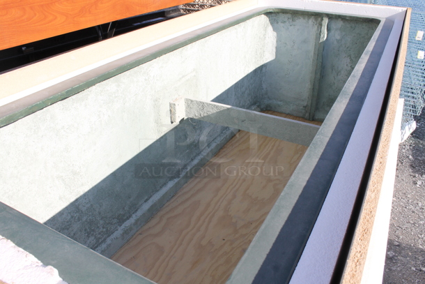 BRAND NEW! Planter w/ Wood Pattern Exterior. - Image 3 of 3