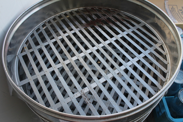 Metal 5 Tier Container on Table. - Image 3 of 3