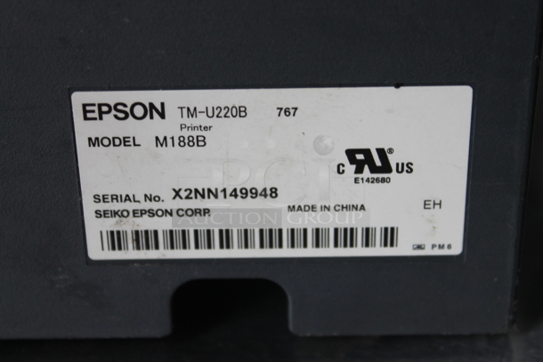 Epson M188B Receipt Printer. - Image 7 of 9