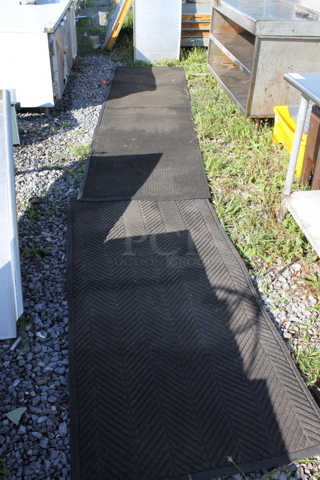 2 Black Floor Mats. 2 Times Your Bid!