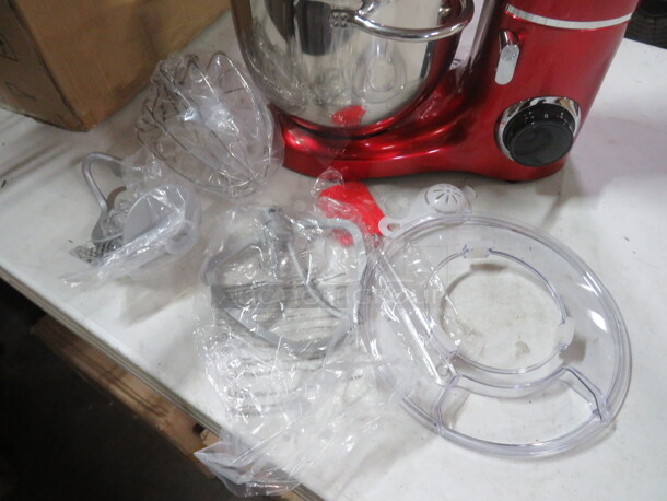 One Vospeed Stand Mixer With Bowl, Guard, Hook, Paddle, And Whip. #SM1550. - Image 2 of 5