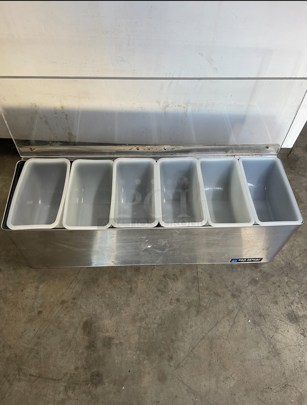 Six Compartment Condiment Bar