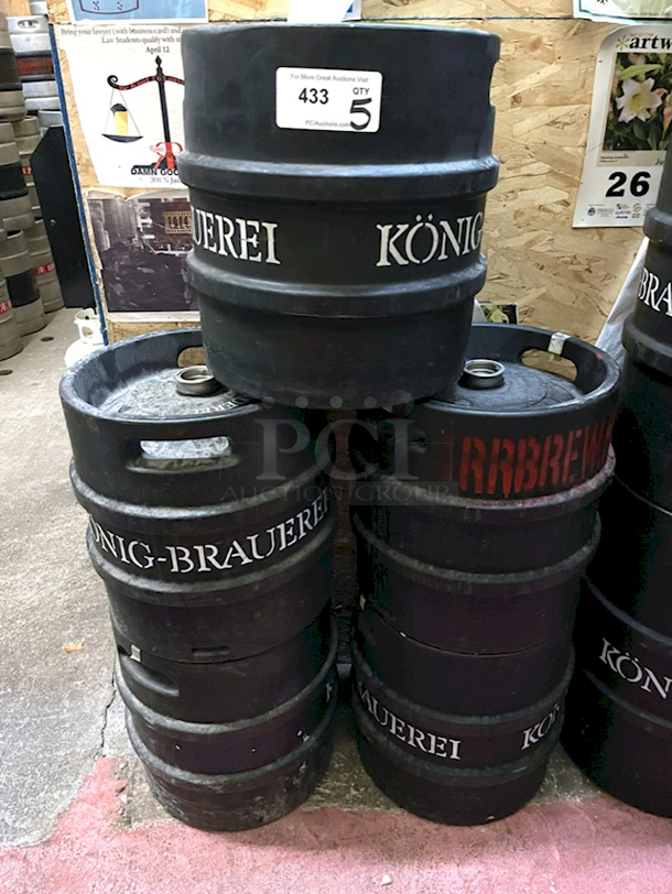 ?30 Liter Sanke Kegs, Stainless Steel, Polyurethane Jacketed? 5x Your Bid - Image 1 of 2
