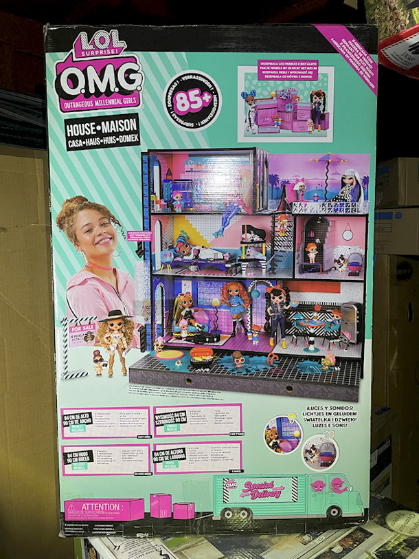 PERFECT!! LOL Surprise OMG House Dollhouse With 85+ Surprises Made from Real Wood – Great for Kids Ages 4+ PERFECT!! LOL Surprise OMG House Dollhouse With 85+ Surprises Made from Real Wood – Great for Kids Ages 4+ 2x Your Bid - Image 8 of 8