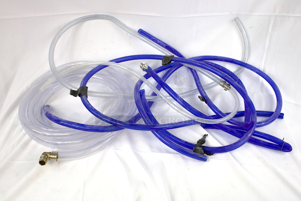 Brewery Hose - 5/16" Vinyl & 5/16" Micromatic-USA Air Hose  With NPT Fittings - Image 1 of 4