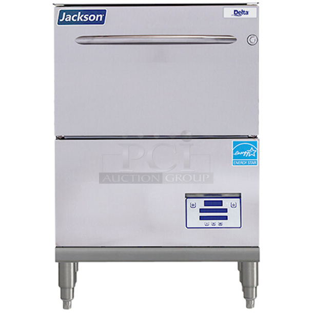 BRAND NEW SCRATCH & DENT!  Jackson DishStar DELTA HT-E-SEER-S High Temperature Short Sanitizing Glasswasher with Energy Recovery - 208/230V