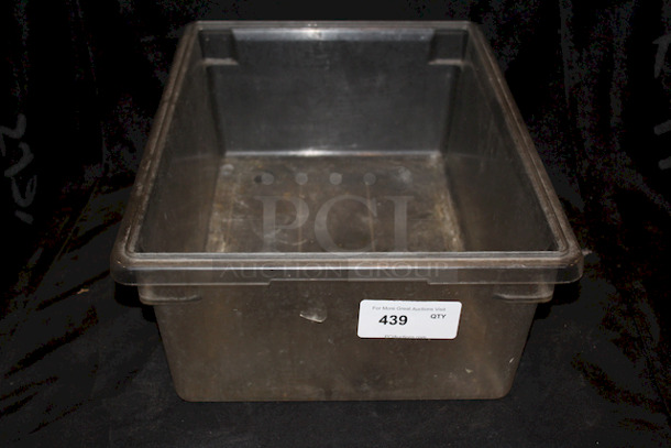 Cambro 18269CW135 Camwear 26" x 18" x 9" Clear Polycarbonate Food Storage Box - Image 4 of 4
