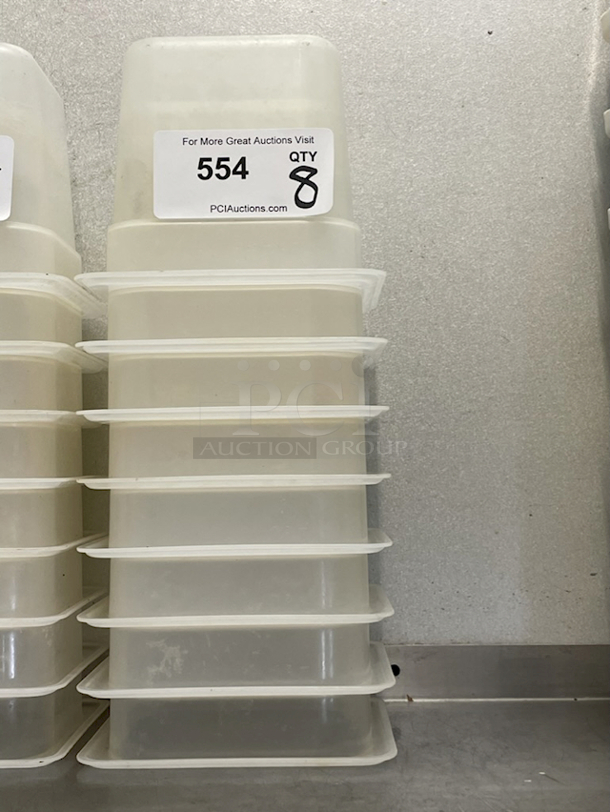 Cambro 1/6 Pans. 8x Your Bid - Image 1 of 4
