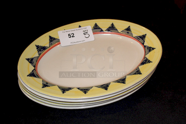 BEAUTIFUL! Homer Laughlin by Steelite International 15 1/2" Rolled Edge Oval China Platter. 
15-1/2x11-1/2
5x your Bid
 - Image 6 of 7