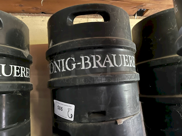 ?30 Liter Sanke Kegs, Stainless Steel, Polyurethane Jacketed, Stackable? 6x Your Bid - Image 1 of 1