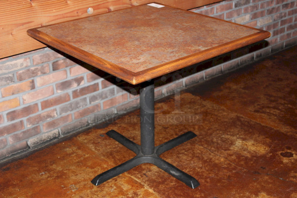 AMAZING! Wood Table With Base.
34x34x30