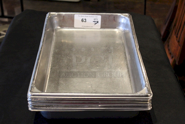 LIKE NEW! 2-1/2” Deep Stainless Steel Full Size Hotel Pans.
21x12-1/2X2-1/2
7x Your Bid

