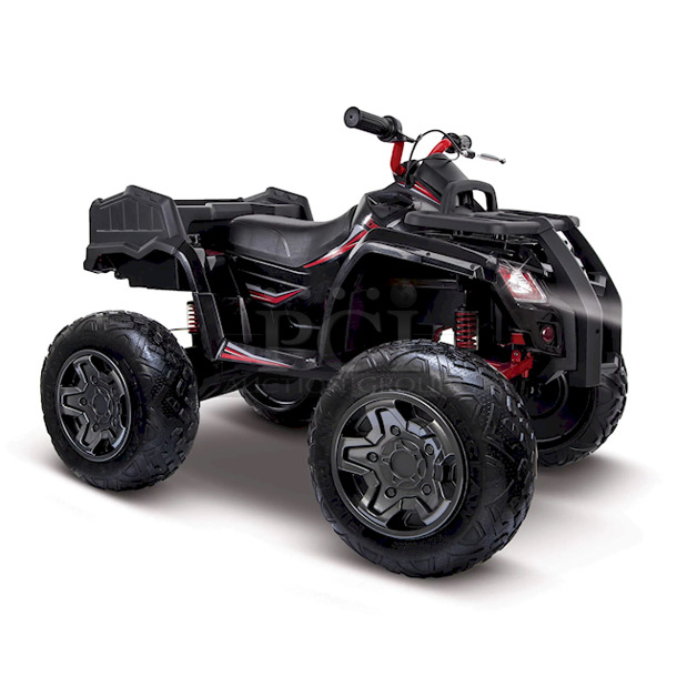 SUPER RAD! Huffy Torex ATV Kids 24V 4 Wheeler Electric Ride On Quad. Features: Full Steel Frame, LED Headlights, "No Puncture" Tires, Working Rear Dump Truck Bed, 24v Battery With Charger PLUS MORE!!  - Image 1 of 9