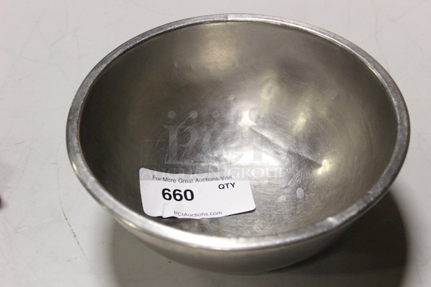 GRADUATED! Stainless Steel Mixing Bowl, 10x4 - Image 2 of 2