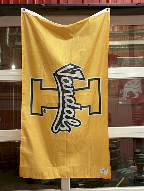 Large University Of Idaho "Vandals" Flag - Image 1 of 1