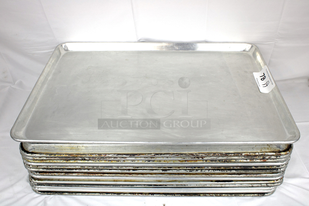 NICE! 14 Full Size Sheet Pans. 14x Your Bid