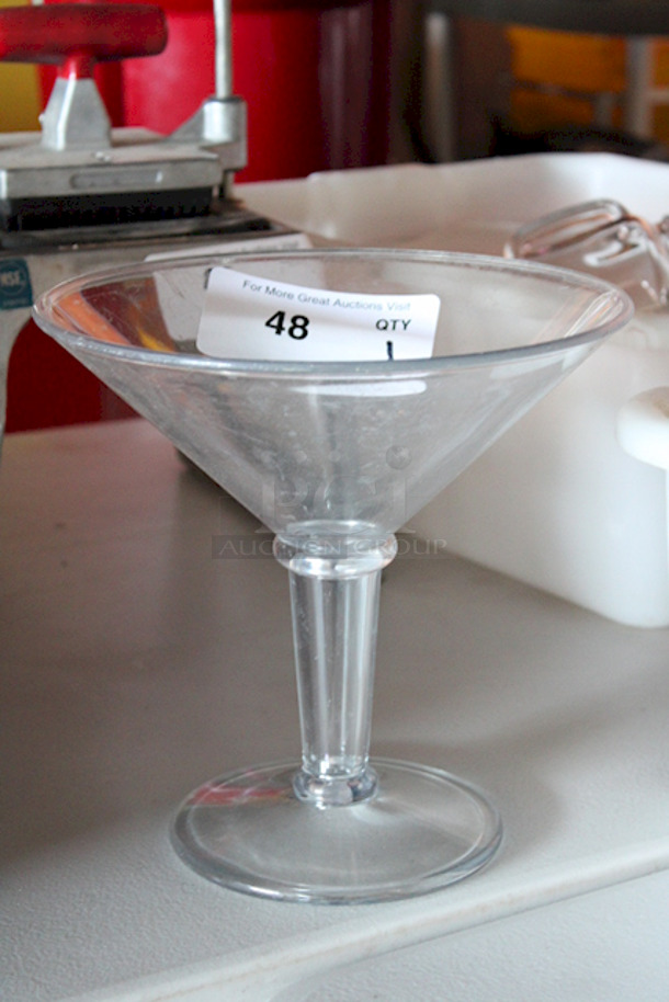 Large Plastic Martini Glass.  - Image 2 of 2