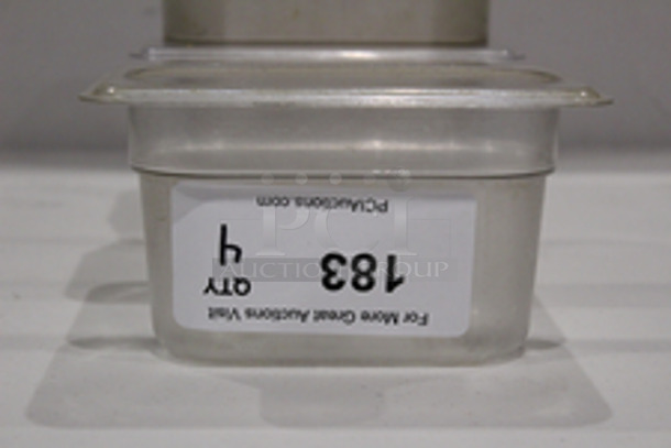 Cambro Camware 94CW 1/9 Pans, 4” Deep.
41⁄4" x 615⁄16"x4”
4x Your Bid
 - Image 3 of 4