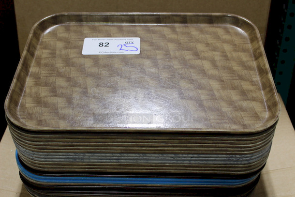 SWEET! Cambro Fiberglass Camtray® Cafeteria Tray - 18"L x 14"W 25x Your Bid - Image 2 of 3