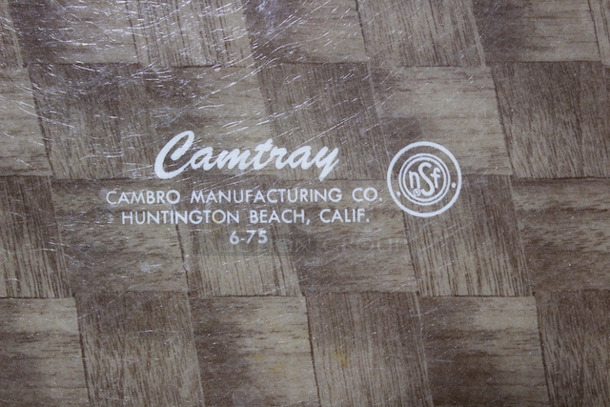 SWEET! Cambro Fiberglass Camtray® Cafeteria Tray - 18"L x 14"W 25x Your Bid - Image 3 of 3