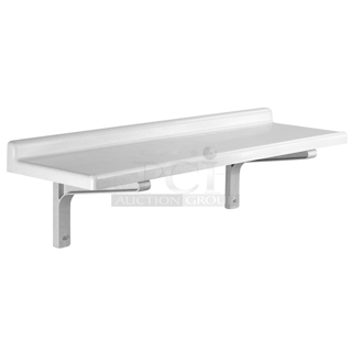 BRAND NEW SCRATCH & DENT Cambro CSWS1448S Camshelving® 48" x 14" Wall Shelf. IN THE BOXES 9X YOUR BID. 