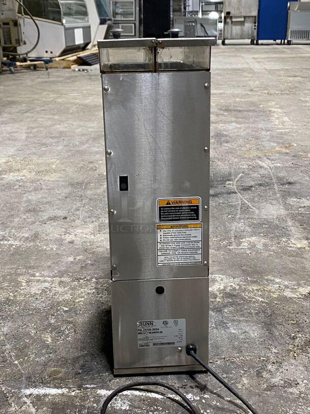 Bunn G9-2T DBC Coffee Grinder, 2 Hoppers & Wireless Interface, Stainless
 - Image 3 of 6