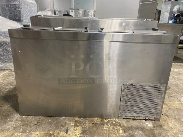 54"W Ice Cream Dipping Cabinet with Flavor rail
 - Image 1 of 5