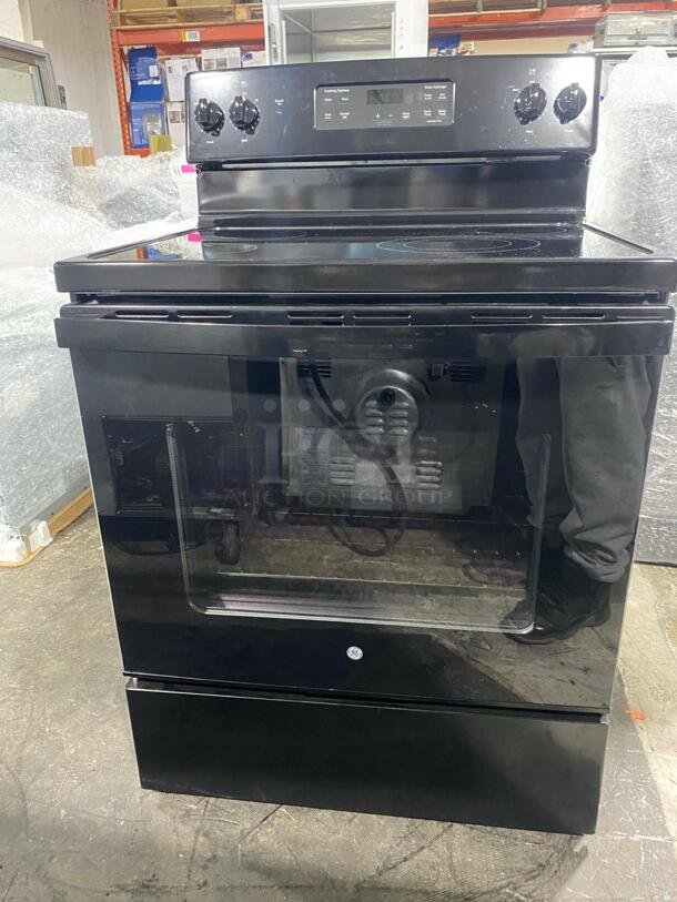 Brand New 30 Inch Electric Range with 4 Heating Elements, 5.3 cu. ft. Oven Capacity, Storage Drawer, Ceramic Glass Cooktop, Dual-element Bake, Delay Bake, Power Boil Element, and UL Listed: Black


 - Image 6 of 6