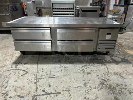 Ikon KCBR-72 4-Drawer Chef Base Refrigerator 72"

