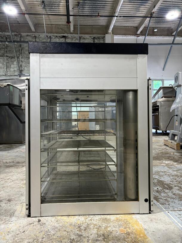 Hatco FSDT-1 22 21/50" Full Service Countertop Heated Display Case - (4) Tier Rack, 120v
 - Image 6 of 6