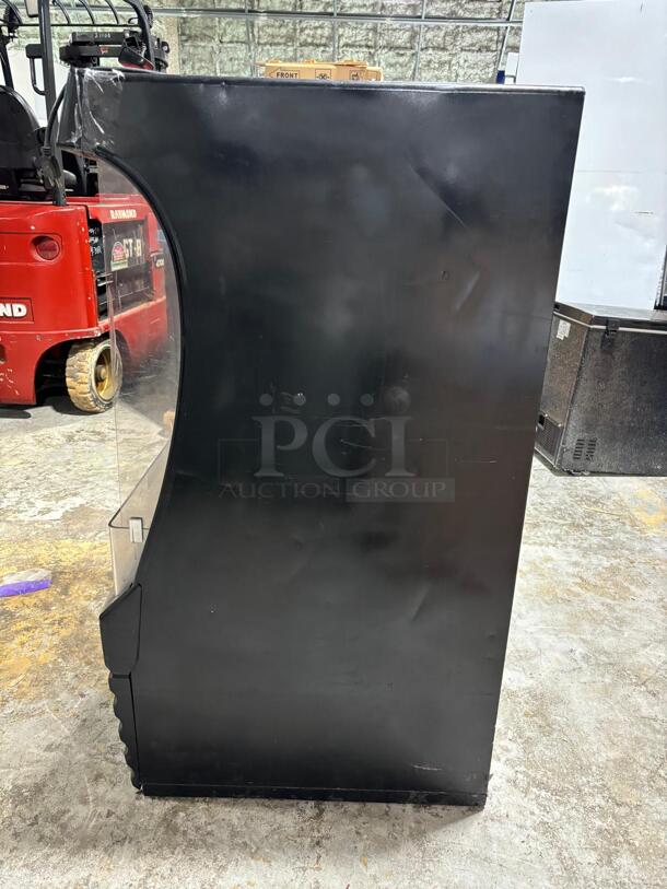 Beverage Air BZ13HC-B 30" Vertical Open Air Cooler w/ (3) Levels, 115v
 - Image 4 of 4
