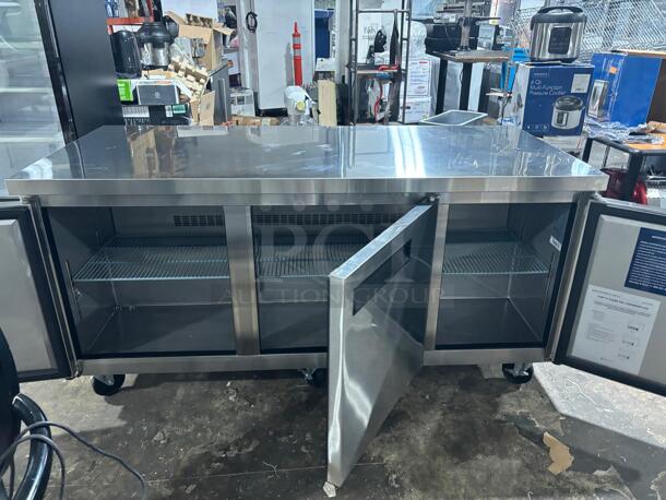 Brand New Dukers Scratch & Dent DUC72F, Commercial 72" Undercounter Freezer 19cu.ft. NSF - Image 2 of 5
