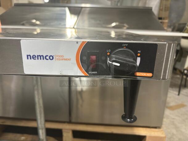 Nemco 6301-72-SS 72" Heated Shelf Warmer with Stainless Steel Sides - 120V - Image 4 of 6