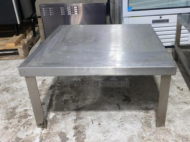 Stainless Steal Table - Image 3 of 4