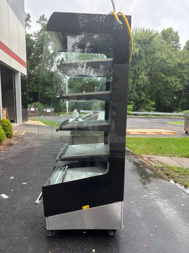 FRI-JADO MD25-5 5-TIER SELF-SERVE FOOD WARMER HEATED SHELF DISPLAY MERCHANDISER

 - Image 4 of 5