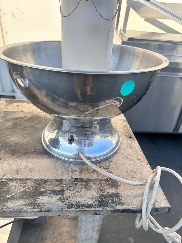 San Marino 7 Gallon Stainless Steel CHAMPAGNE PUNCH PARTY BEVERAGE FOUNTAIN 115 Volt Working - Image 3 of 8