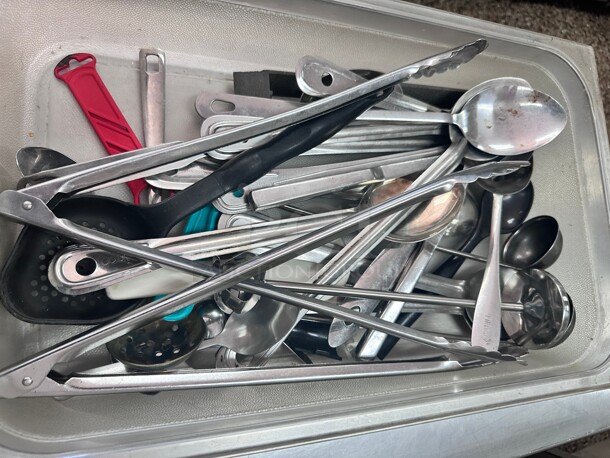 One Lot! Misc Stainless Steel kitchen Ware NSF 