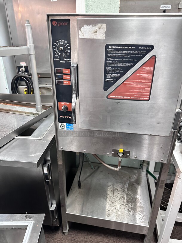 Refurbished Groen Intek Gas Steamer - Model XSG5 Working  - Image 3 of 8