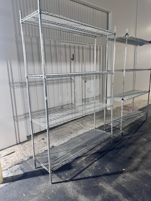 Commercial 48 inch Stainless Wire Rack NSF - Image 5 of 6