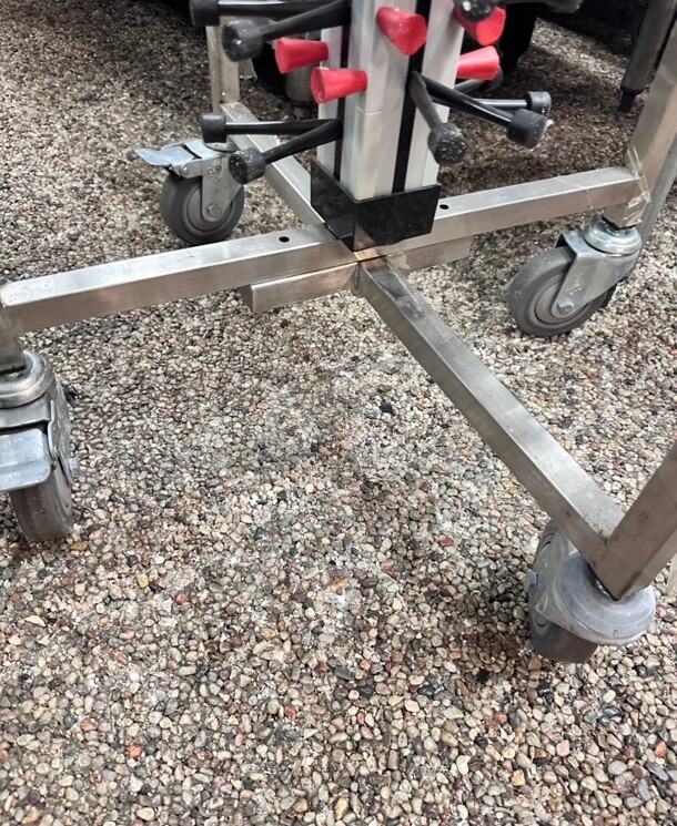 Plate Mate PM84-120 Mobile Plate Rack Holds 84 Plates  - Image 8 of 8