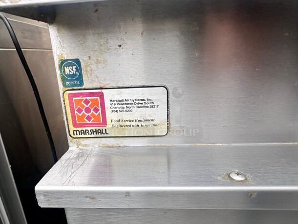 Marshall Air RR5-48.5LT ThermoGlo Fryer Dump Station 220 Volt 1 Phase  - Image 7 of 9